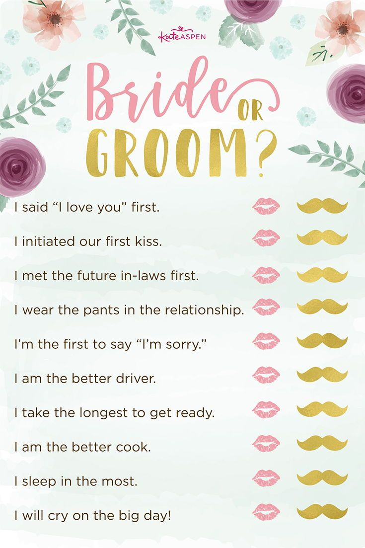 3 Exciting Bridal Shower Games + Printables! intended for Free Printable Wedding Shower Games