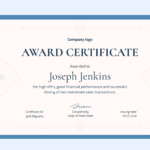 30+ Award Certificate Templates To Use For Free With Regard To Free Printable Award Certificates