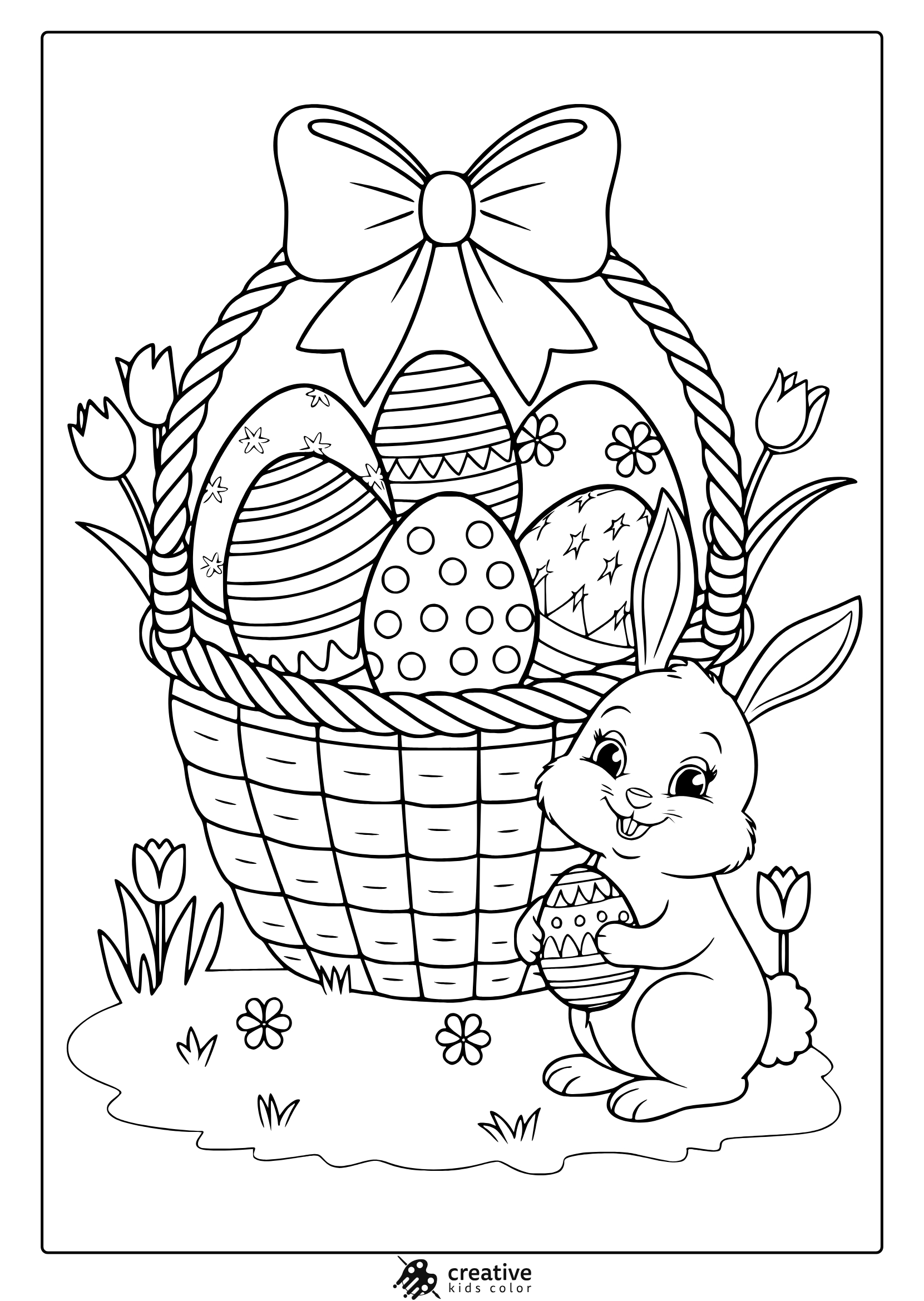 30+ Easter Coloring Pages (Free Printable Pdfs) for Coloring Pages Free Printable Easter