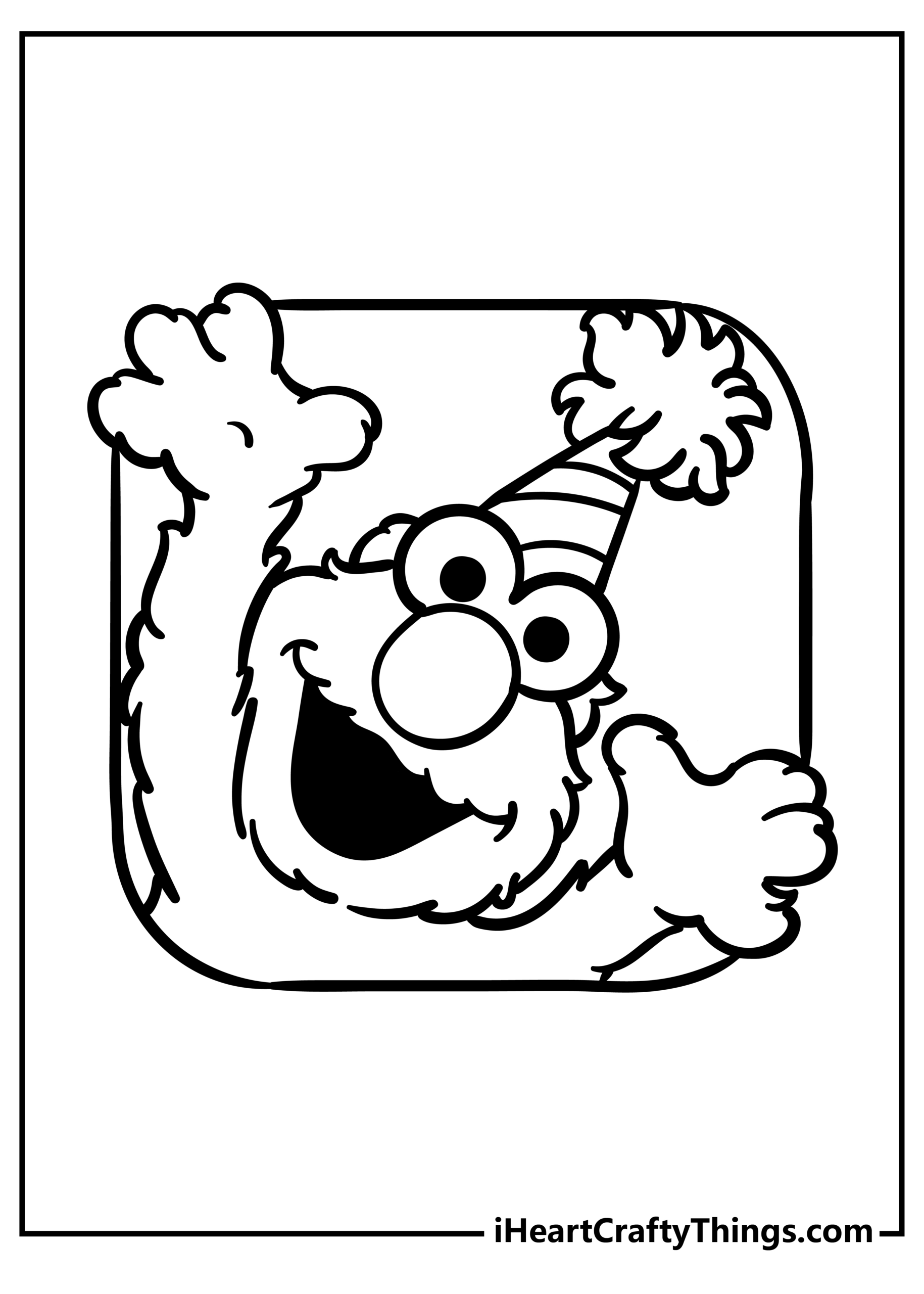 30 Elmo Coloring Pages (100% Free Printables) inside Elmo Color Pages Free Printable