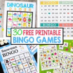 30 Free Printable Bingo Games   Crafting Cheerfully Intended For Free Printable Bingo