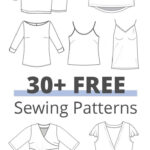 30 Free Sewing Patterns For Tops (Women) | Inc. Plus Size | T Intended For Free Printable Blouse Sewing Patterns
