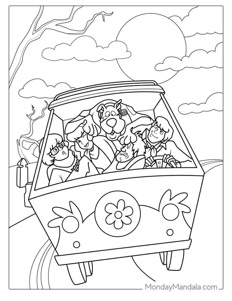 30 Scooby Doo Coloring Pages (Free Pdf Printables) Pertaining To Free Printable Coloring Pages Scooby Doo 30 Scooby Doo Coloring Pages (Free Pdf Printables) Pertaining To Free Printable Coloring Pages Scooby Doo