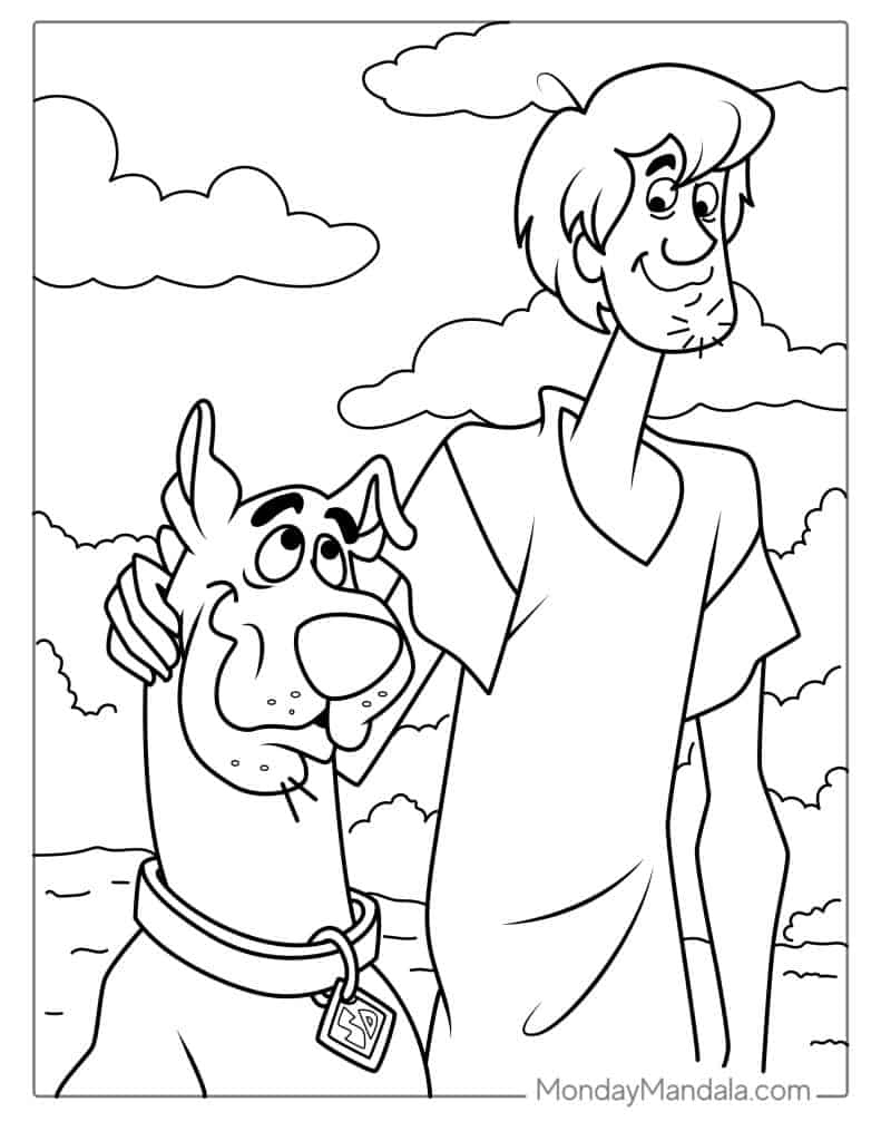 30 Scooby Doo Coloring Pages (Free Pdf Printables) Throughout Free Printable Coloring Pages Scooby Doo 30 Scooby Doo Coloring Pages (Free Pdf Printables) Throughout Free Printable Coloring Pages Scooby Doo