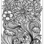 30 Zentangle Coloring Pages (Free Pdf Printables) Within Free Printable Zen Coloring Pages