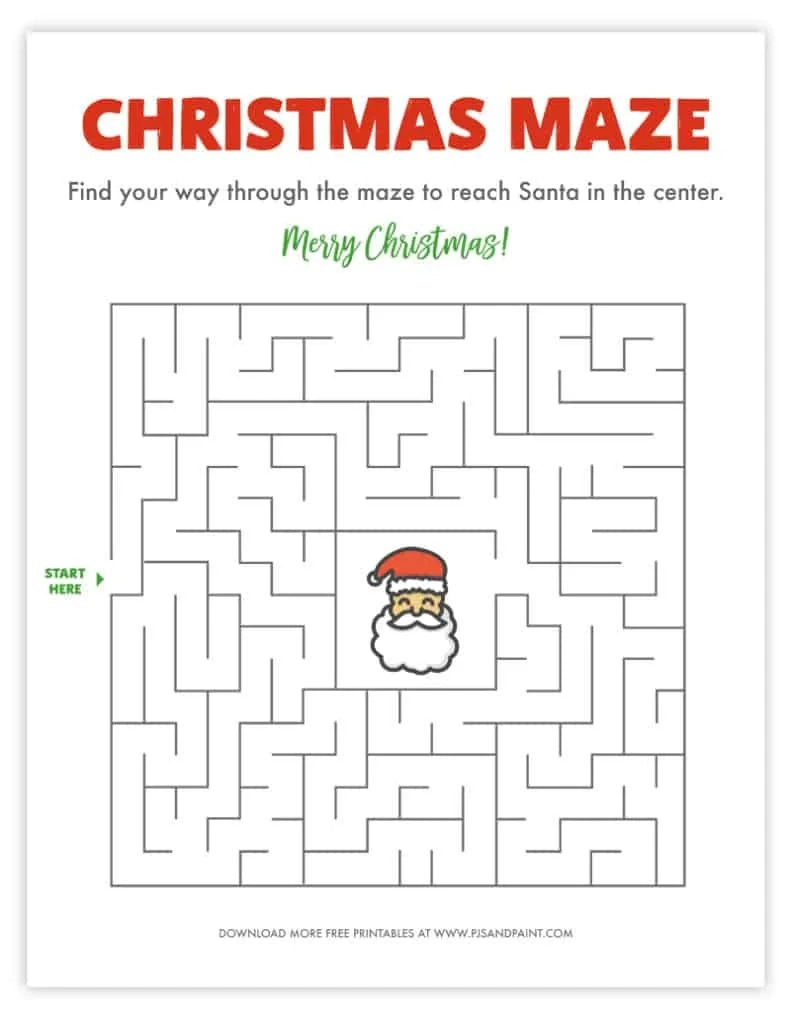 32 Free Printable Christmas Games And Activities Pjs And Paint In Free Printable Christmas Games For Preschoolers 32 Free Printable Christmas Games And Activities Pjs And Paint In Free Printable Christmas Games For Preschoolers