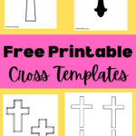 32 Free Printable Easter Crosses And Coloring Pages   With Free Printable Cross