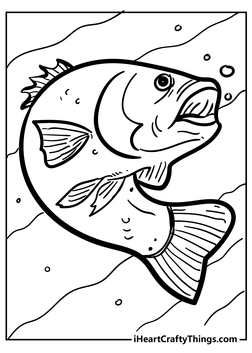 35 Fish Coloring Pages (100% Free Printables) with Free Printable Fish Coloring Pages