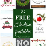 35 Free Christmas Printables To Deck Your Halls | Thrifty Decor Throughout Free Printable Decor