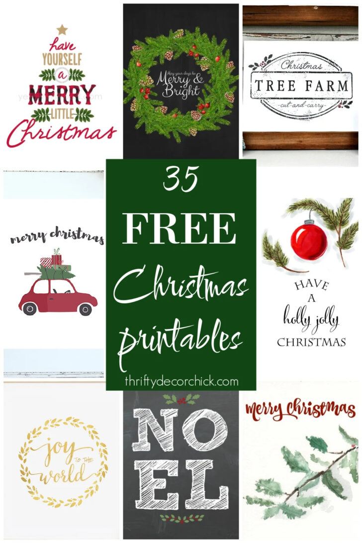 Free Printable Decor