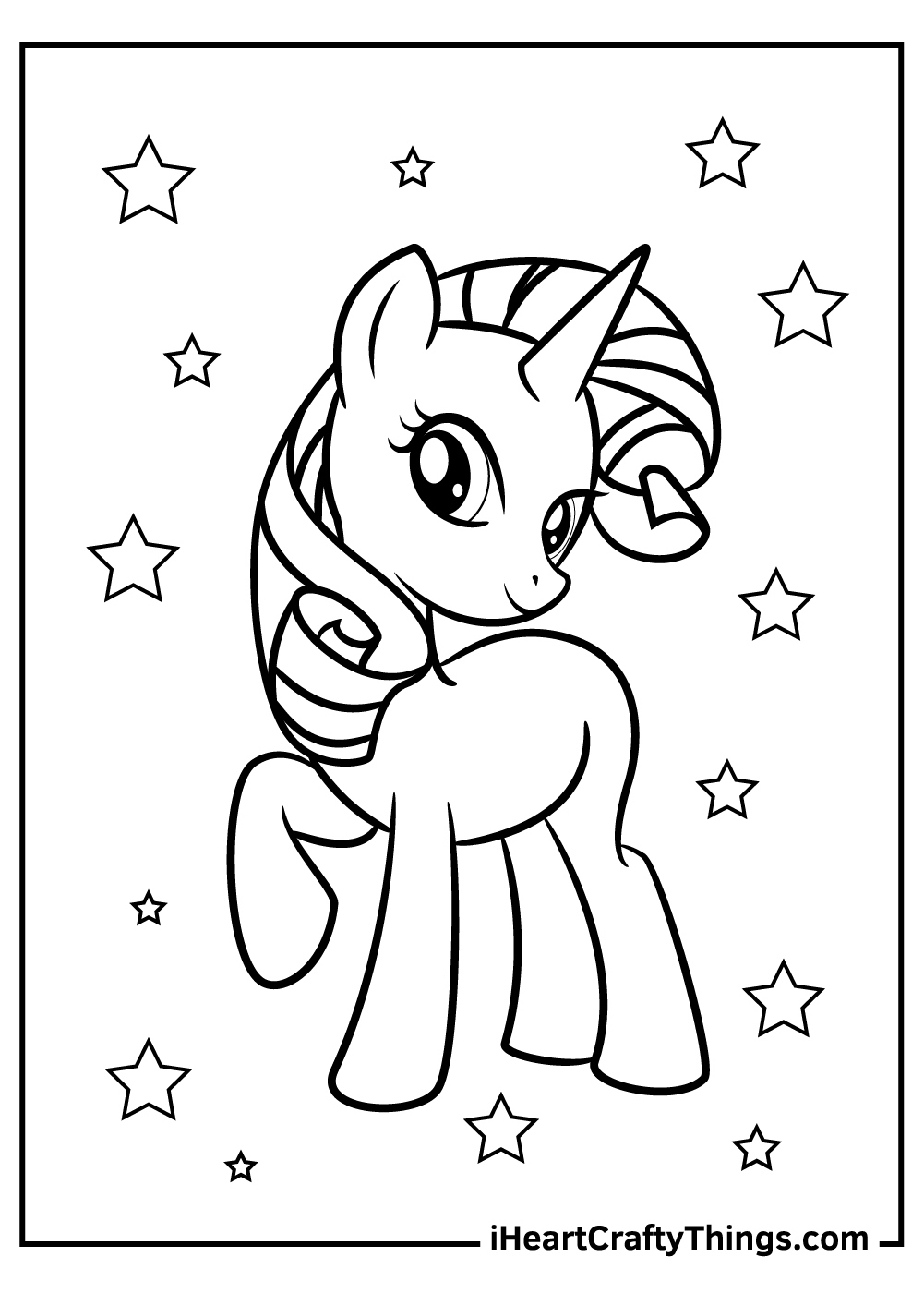 35 My Little Pony Coloring Pages (100% Free Printables) in Free Printable Coloring Pages Of My Little Pony
