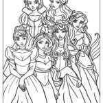 36 Disney Princess Coloring Pages (Free Pdf Printables) With Regard To Free Printable Disney Coloring Pages