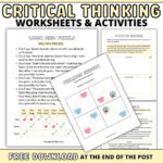 36 Fun Critical Thinking Games And Activities For Kids (Printable Within Free Printable Critical Thinking Puzzles