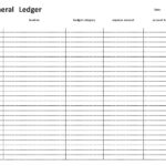 37 Perfect General Ledger Templates [Excel, Word] ᐅ Templatelab Pertaining To Free Printable Accounting Ledger