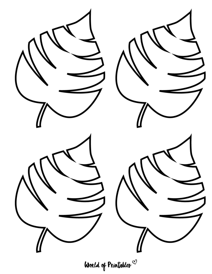 Free Printable Leaves