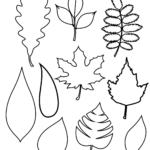 37 Printable Leaf Templates, Outlines & Shapes (Free)   World Of For Free Printable Oak Leaf Patterns