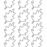 37 Printable Leaf Templates, Outlines & Shapes (Free)   World Of In Free Printable Oak Leaf Patterns