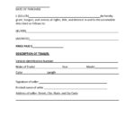 38 Printable Trailer Bill Of Sale Templates [Word]   Templatelab With Regard To Free Printable Bill Of Sale For Trailer