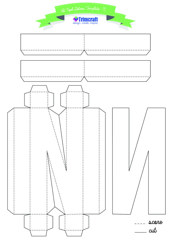 Free Printable 3D Letters Free Printable 3D Letters