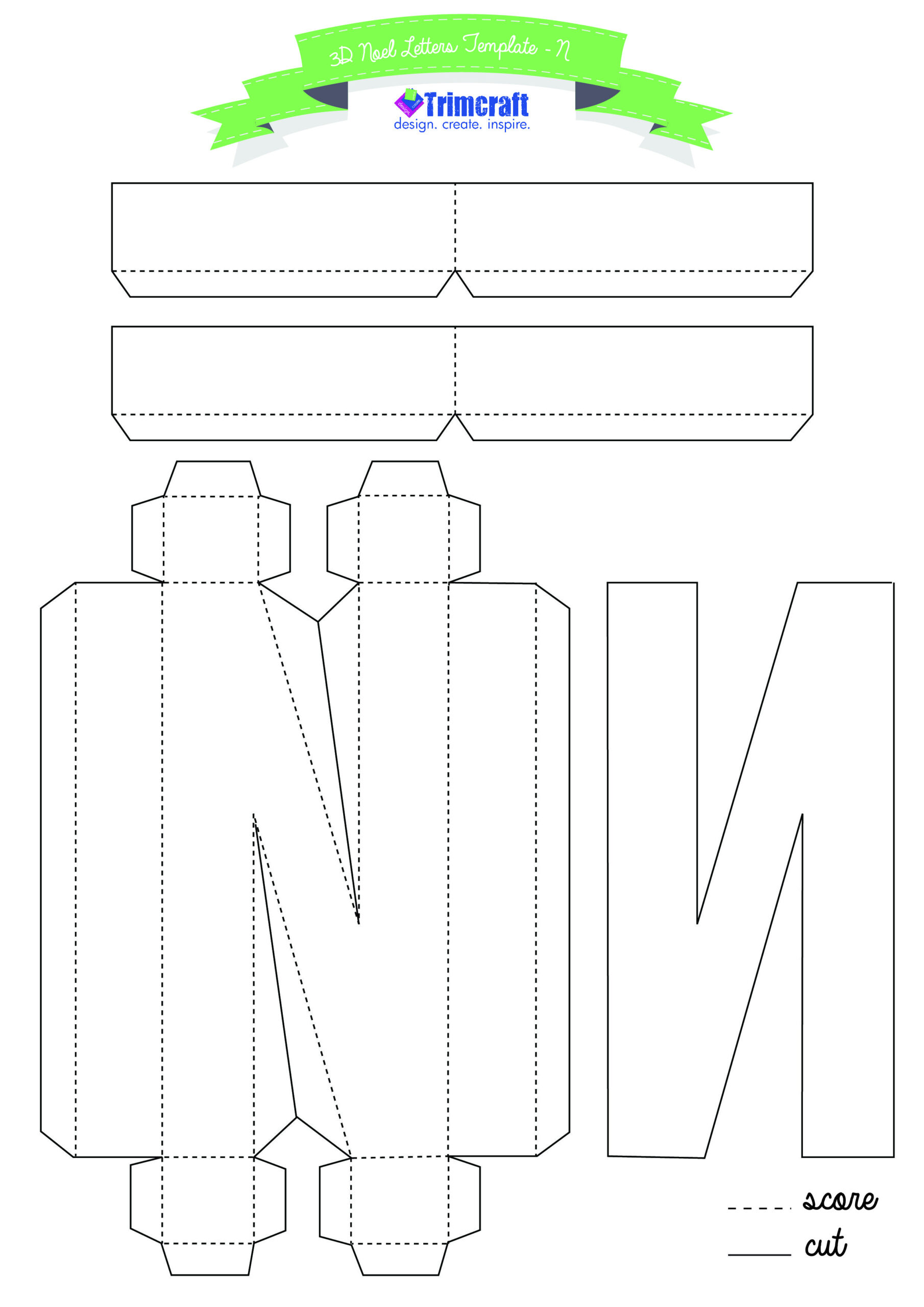 3D Letter Template intended for Free Printable 3D Letters