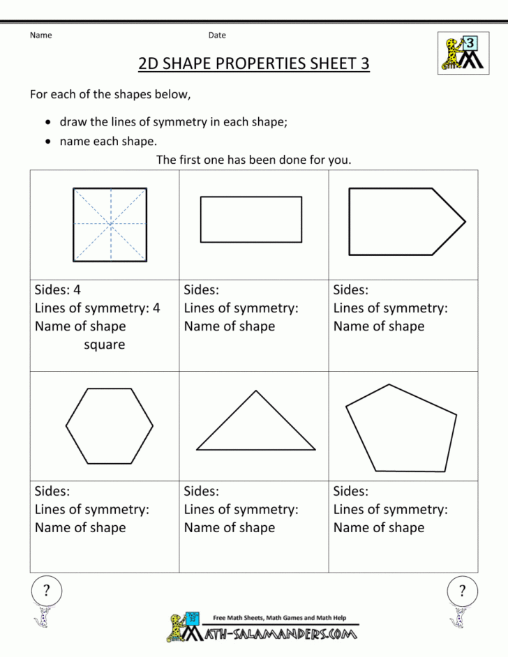 Free Printable 3rd Grade Worksheets