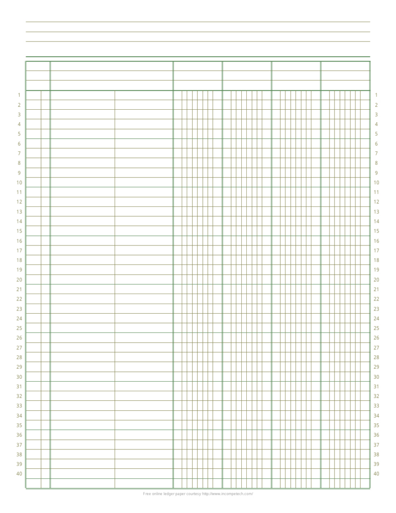 4 Column Ledger Paper Download Printable Pdf | Templateroller Intended For Free Printable 4 Column Ledger Paper 4 Column Ledger Paper Download Printable Pdf | Templateroller Intended For Free Printable 4 Column Ledger Paper