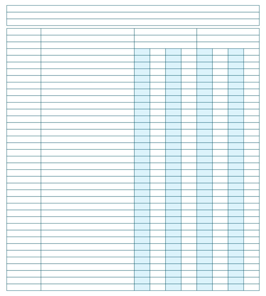 4 Column Sheet 10 Free Pdf Printables | Printablee Within Free Printable 4 Column Ledger Paper 4 Column Sheet 10 Free Pdf Printables | Printablee Within Free Printable 4 Column Ledger Paper
