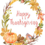 4 Gorgeous Free Printable Thanksgiving Wall Art Designs Within Free Printable Thanksgiving Graphics