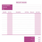 40 Free Receipt Book Templates [Word, Excel, Pdf] Intended For Free Printable Receipt Template