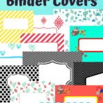 41 Free Printable Binder Covers   The Peculiar Green Rose Throughout Free Printable Binder Covers And Spines