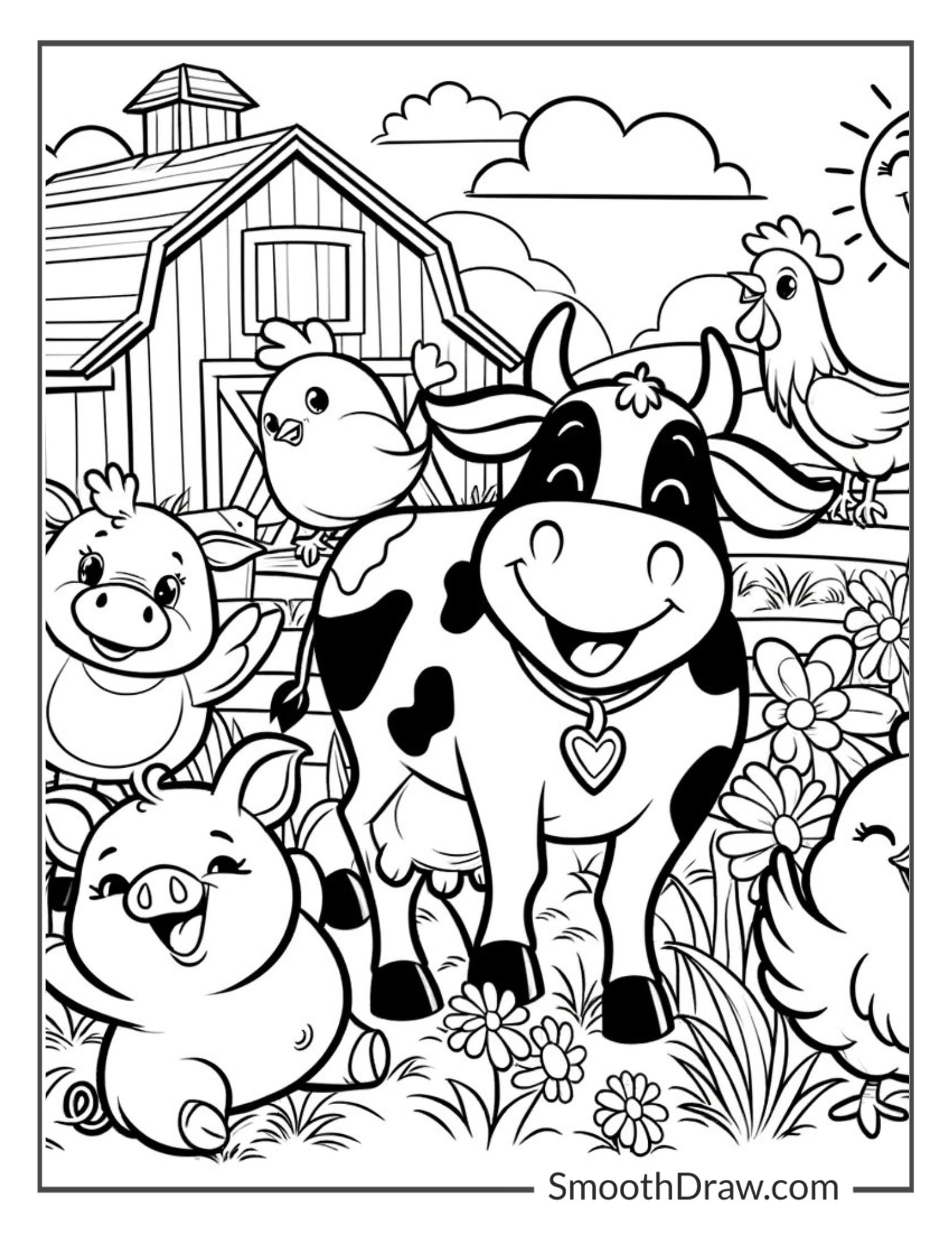 44 Farm Animals Coloring Pages (Free Printable Pdfs) in Free Coloring Pages Animals Printable