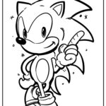 45 Sonic Coloring Pages (100% Free Printable Pdf Sheets) Intended For Sonic Coloring Pages Free Printable