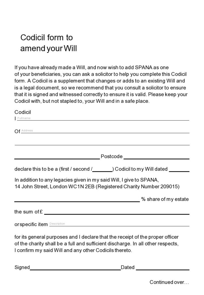 46 Free Codicil To Will Forms & Templates ᐅ Templatelab Pertaining To Free Printable Codicil Form 46 Free Codicil To Will Forms & Templates ᐅ Templatelab Pertaining To Free Printable Codicil Form