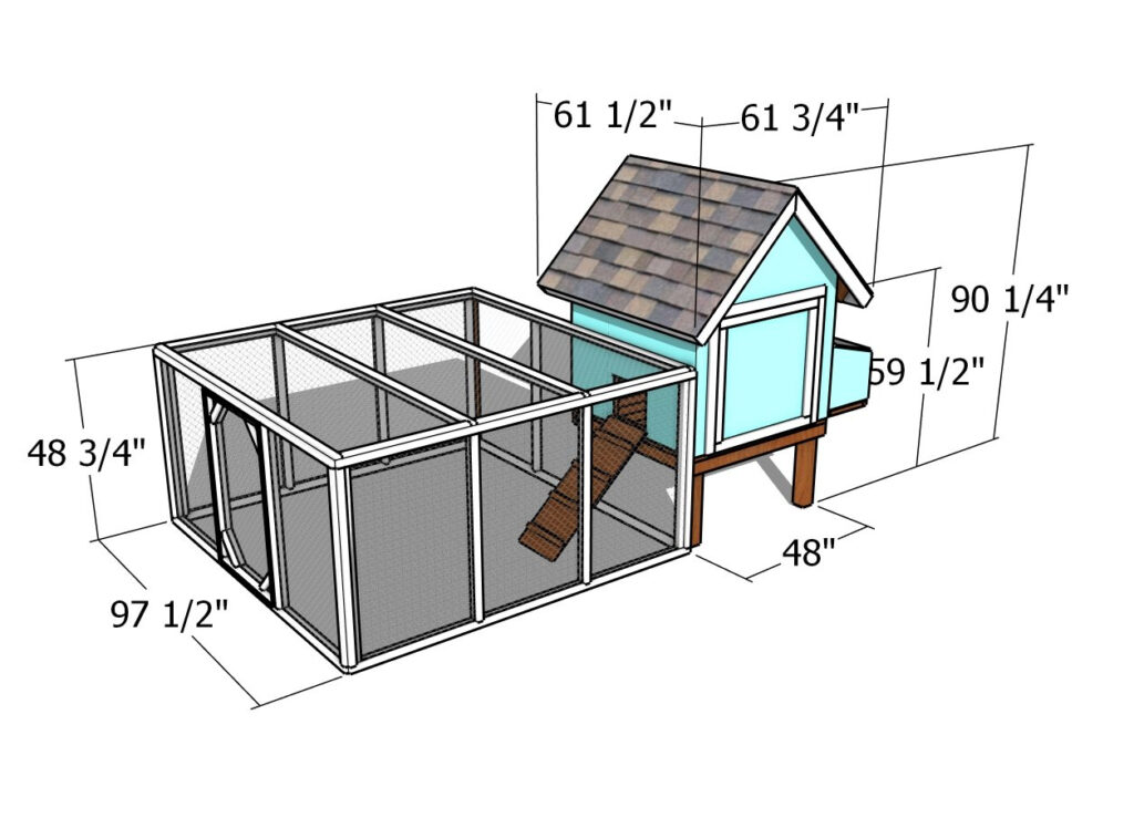 4X4 Chicken Coop Plans | Myoutdoorplans Pertaining To Free Printable Chicken Coop Plans 4X4 Chicken Coop Plans | Myoutdoorplans Pertaining To Free Printable Chicken Coop Plans
