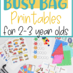 5 Free Busy Bag Printable Activities For Toddlers   Little Throughout Toddler Learning Activities Printable Free