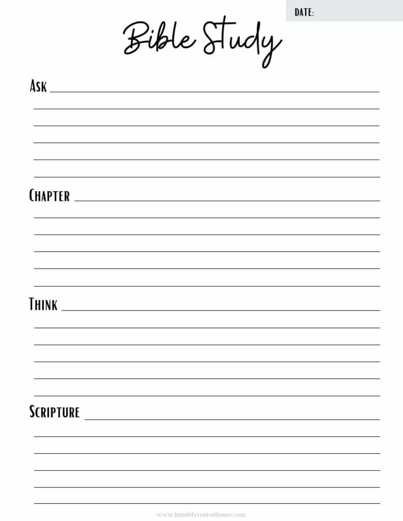 5 Free Printable Bible Study Worksheets For Christian Women! with regard to Free Printable Bible Study Worksheets