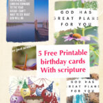 5 Free Printable Christian Birthday Cards – Christian Resource With Free Printable Christian Birthday Greeting Cards
