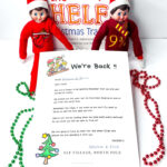 5 Super Cute Free Elf On The Shelf Arrival Letter Printables In Free Printable Elf On The Shelf Letter