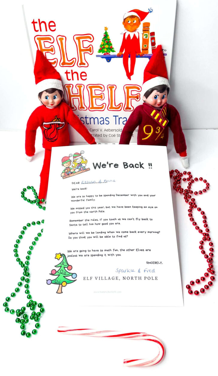 Free Printable Elf on the Shelf Letter
