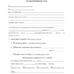 50+ Free Promissory Note Templates [Secured & Unsecured ] Pertaining To Free Printable Promissory Note Template