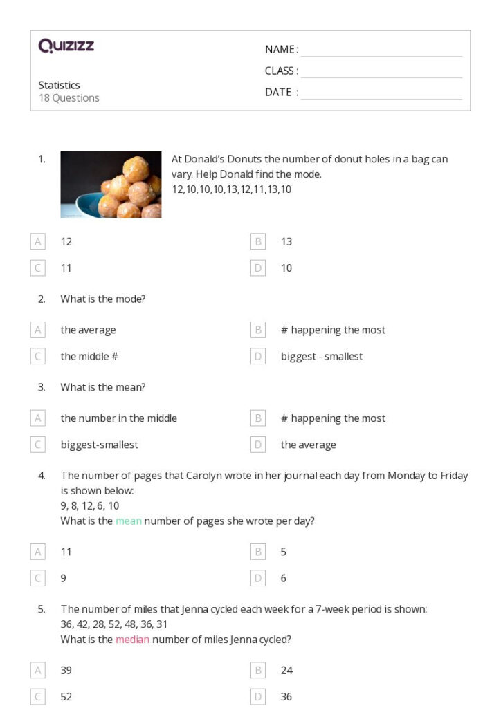 50+ Statistics Worksheets For 6Th Grade On Quizizz | Free In Free Printable Statistics Worksheets 50+ Statistics Worksheets For 6Th Grade On Quizizz | Free In Free Printable Statistics Worksheets