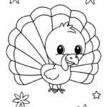 6 Free Turkey Coloring Pages   Fun With Mama Intended For Free Printable Turkey Coloring Pages