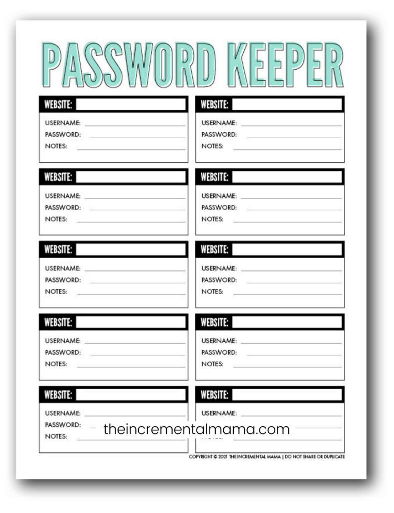 7 Free Printable Password Keeper Printables To Download Instantly Inside Free Printable Password Organizer 7 Free Printable Password Keeper Printables To Download Instantly Inside Free Printable Password Organizer