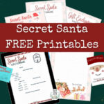 7 Free Printable Secret Santa Questionnaires, Forms, & Tags   Diy Within Free Printable Secret Pal Forms