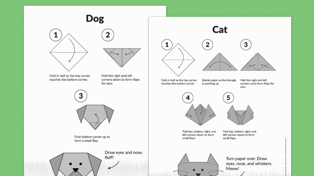8 Easy Origami Projects For Kids (Free Printable Instructions) With Regard To Free Easy Origami Instructions Printable 8 Easy Origami Projects For Kids (Free Printable Instructions) With Regard To Free Easy Origami Instructions Printable