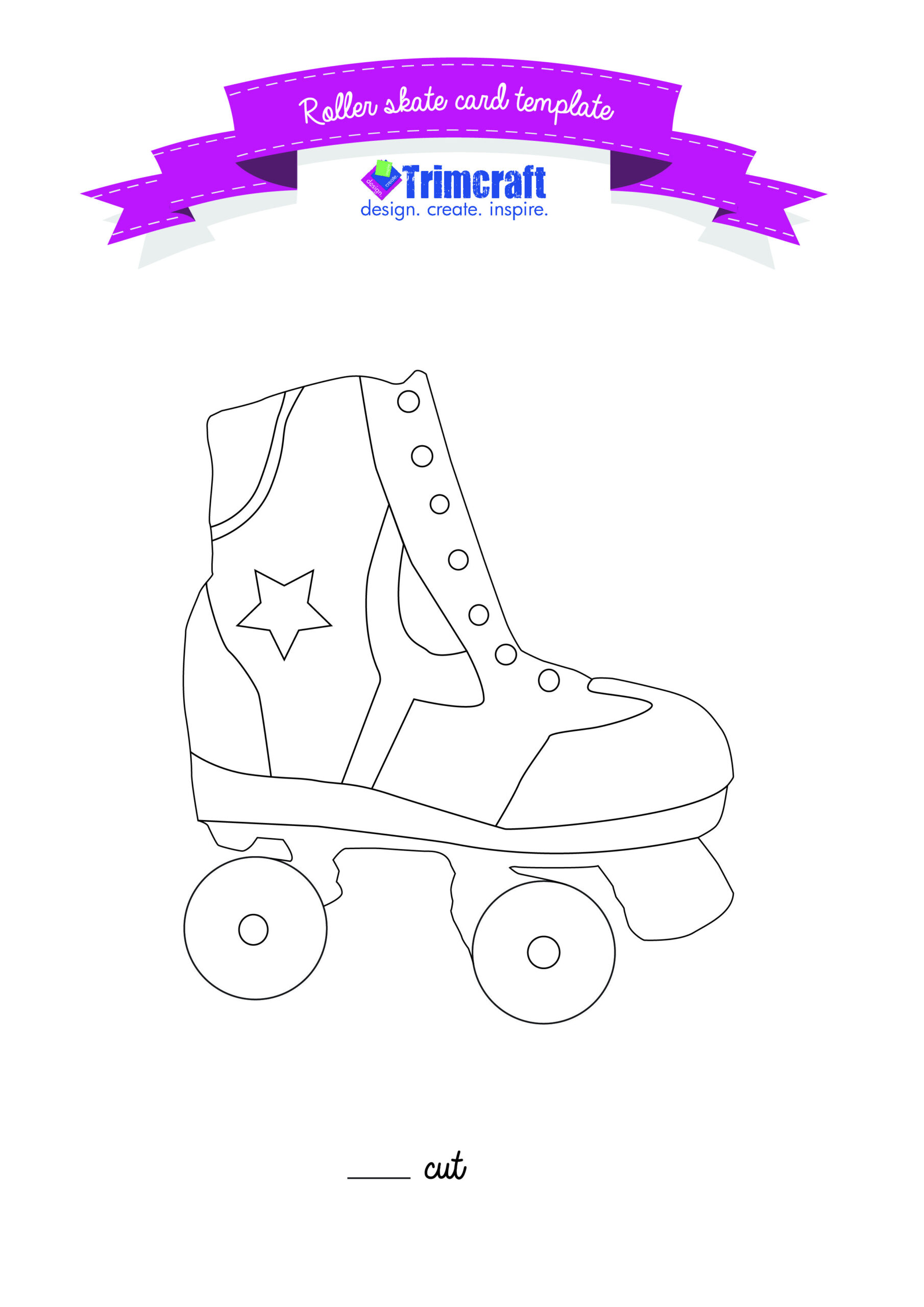 8 Skate Cut Outs Ideas | Skate Party, Roller Skating Party, Roller pertaining to Free Printable Roller Skate Template
