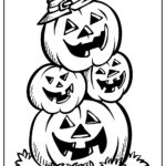 80 Halloween Coloring Pages: Free Printables For Kids Inside Free Printable Halloween Coloring Pages