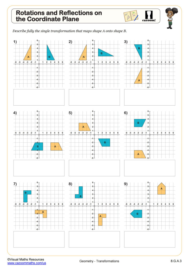 8Th Grade Math Worksheets | Printable Pdf Math Worksheets Within Free Printable 8Th Grade Algebra Worksheets