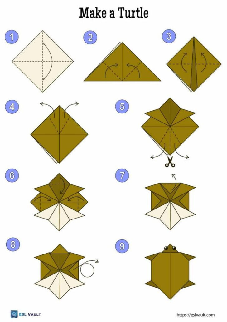 Free Easy Origami Instructions Printable