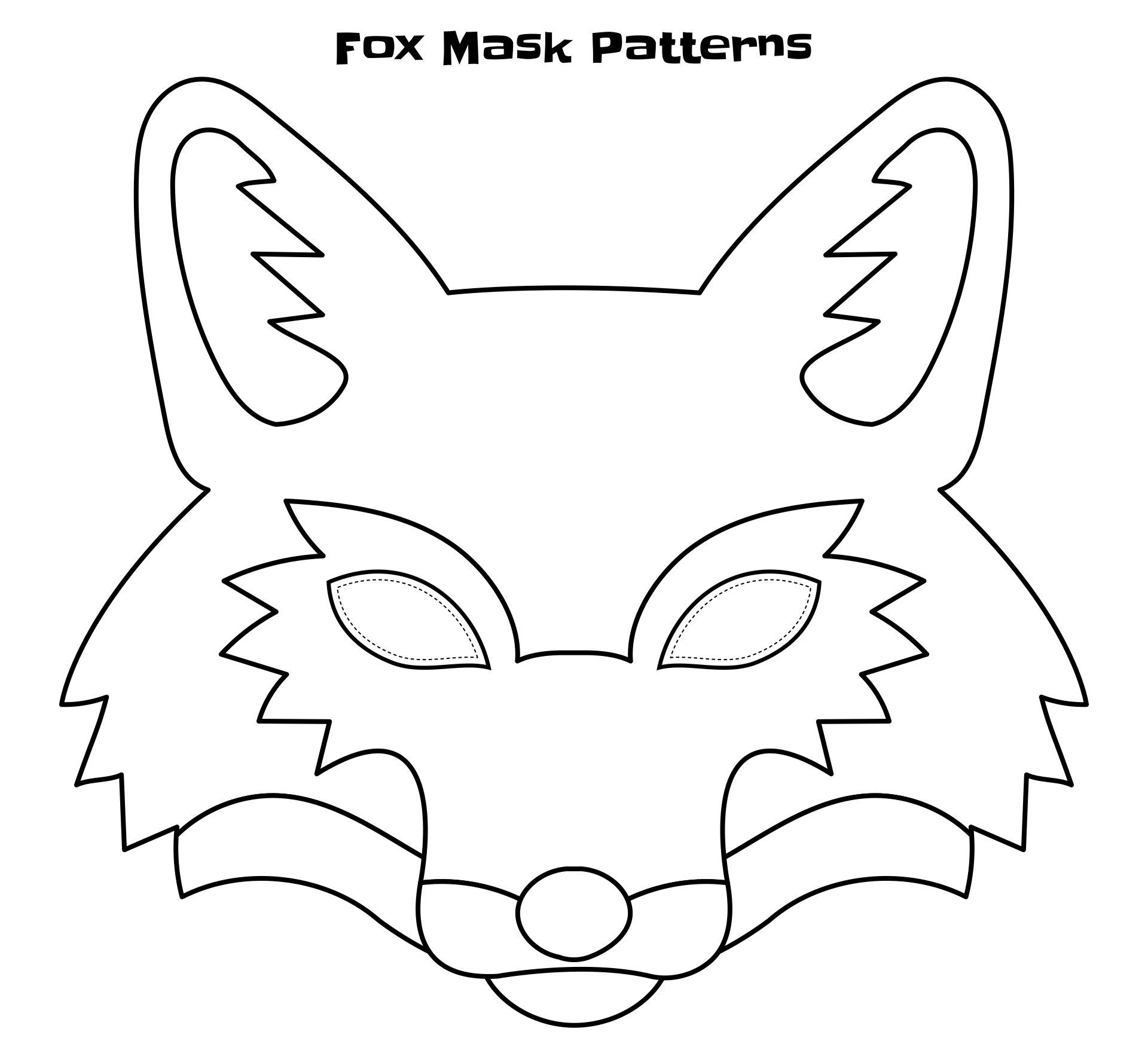 9 Hep-Ideen | Fuchs Maske, Tiermasken Basteln, Fuchs Basteln within Free Printable Fox Mask Template